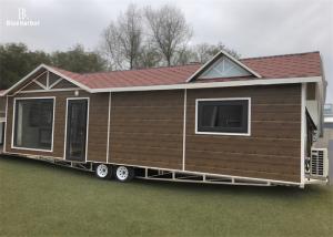 China Mobile Prefabricated Tiny Houses Customized With Galvanized Steel Frame on sale