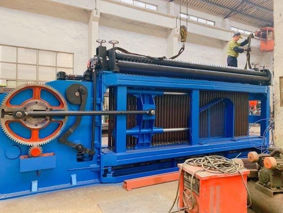 Cheap Automatic Three Twist Gabion Wire Mesh Weaving Machine Width 4.3m for sale