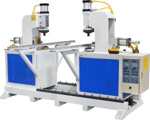 China Double Head T-Type Butt Welding Machine For Sale 75KVA on sale