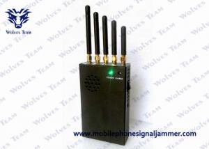 3W Total Output Cellular Signal Blocker , Mini Portable Cellphone Jammer WIFI 3G 4G LTE