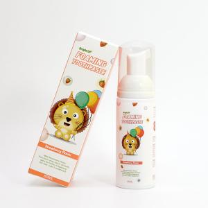 China Fruity Taste Children'S SLS Free Whitening Toothpaste Anti Bacterial on sale