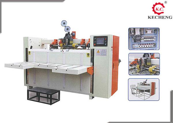 Cheap Semi Automatic Box Stitching Machine Single Head / Corrugated Stitcher for sale