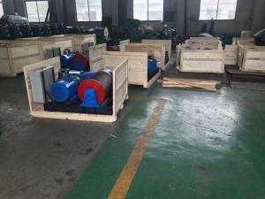 China 30 Ton Construction Electric Wire Rope Winch Machine Large Capacity on sale