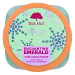 Enchanting Emerald Tree Hut Shea Sugar Scrub Body Exfoliator For Sensitive Skin