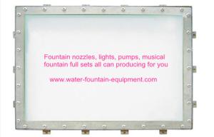 Underwater Observation Window Swimming Pool Accessories Rectangular And Round Shape