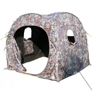 China 190T Polyester Quick Open Hunting Tents With 1 - 2 Doors Single Layer Structure on sale
