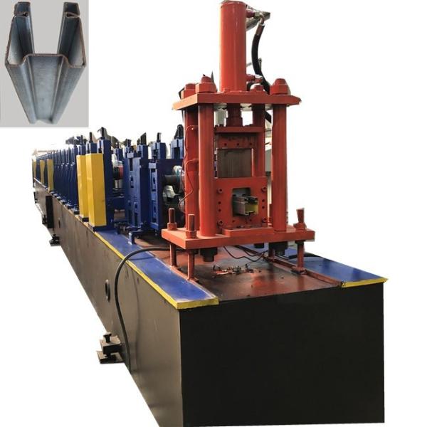 Cheap Rolling Shutter Rail Rolling Forming Machine With Anti Noise Rubber Seal Filling Online for sale