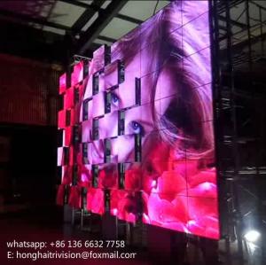 China bumping video wall pantalla led stage backdrop p10 rgb led panel on sale