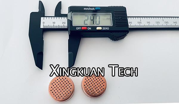 Cheap Dryer Filter Screen Diameter 24mm Perforated Round Hole Mesh for sale