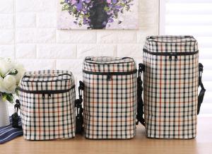 Square Insulated reusable custom cooler bag aluminium foil lunch bags