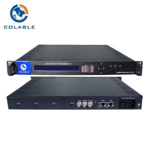 Best HD SDI To ASI Encoder , 4 Channel MPEG - 4 AVC H 264 SDI To UDP Encoder COL5100D wholesale