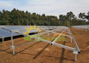 Best Flat Rooftops Solar Panel Mounting Systems 4 Rows / 5 Rows wholesale