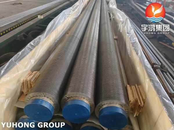 Cheap HFW Fin Tube ASTM A312 TP347H Stainless Steel Spiral Fin tube For Economizer for sale