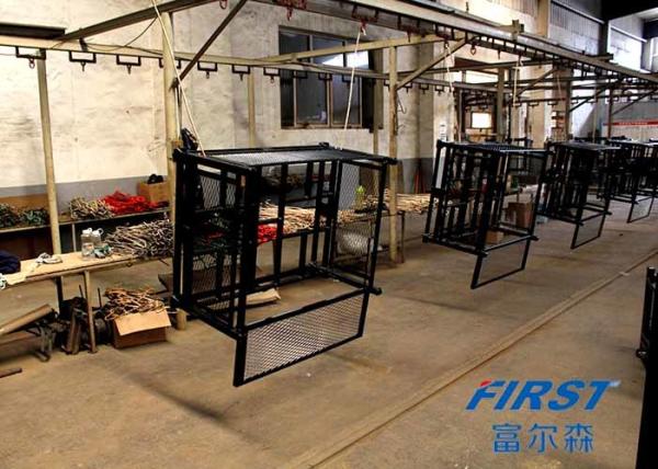 Cheap Wire mesh container used in storing goods in warehouse for sale