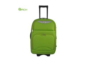 China Large Capacity Round Shape Lightweight Luggage Bag with Two Front Pockets and 6 Skate Wheels on sale