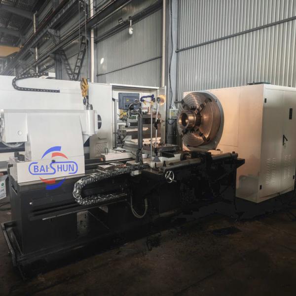 Cheap Oil Pipe Processing Lathe Torno Large Spindle Diameter QK1335 CNC Pipe Threading Machine for sale