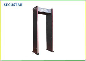 Full Body 18 Zone Multi Zone Metal Detector For Public Security Checking