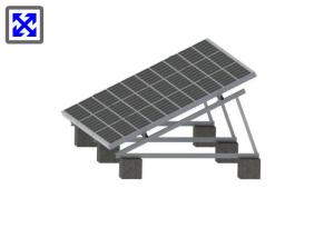 China Triangle Frame Solar Panel Racking System 8 - 20μm Anodizing Thickness on sale