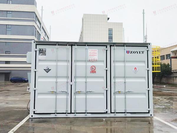 Cheap Double Walled Customized Bitumen Container Shipping With Secure Door for sale