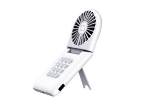 Portable Charger with Fan, 5-20 Hours Working Time, 5000mAh Battery, 3 Levels Wind, Foldable Design