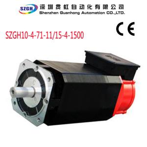Best High Torque Servo Spindle Motor For CNC Controller System 5.5KW Max Speed 8000RPM wholesale