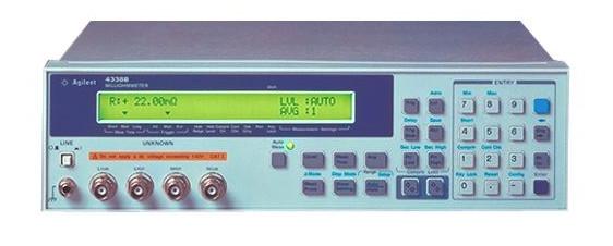 Cheap Keysight 4338B Agilent Milliohm Meter 1KHz AC Measurement 34MS for sale