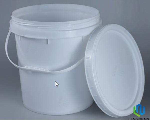 Assorted Colors Recyclable Plastic Buckets Stackable Custom Logo Varying