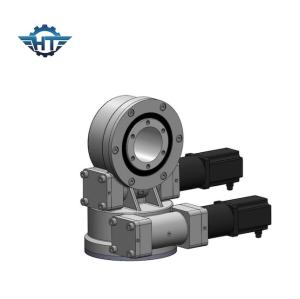 China Enclosed Dual Axis Solar Tracker Slew Drive Worm Gear Slewing For PV Mounting Tracking System on sale