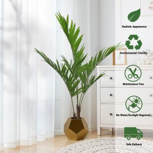 China Home Deco Indoor Fake Palm Trees 40 feet Artificial Kentia Palm on sale