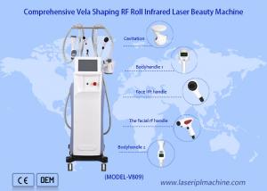 Best Professional 640nm Cavitation Machine Body Slimming Vela Infrared Laser Rf Roll Shaper 90kpa wholesale
