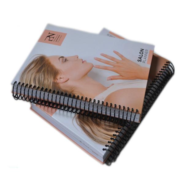 Cheap A5 Smooth Spiral Bound Book , Non Permeable Planner Spiral Notebook for sale