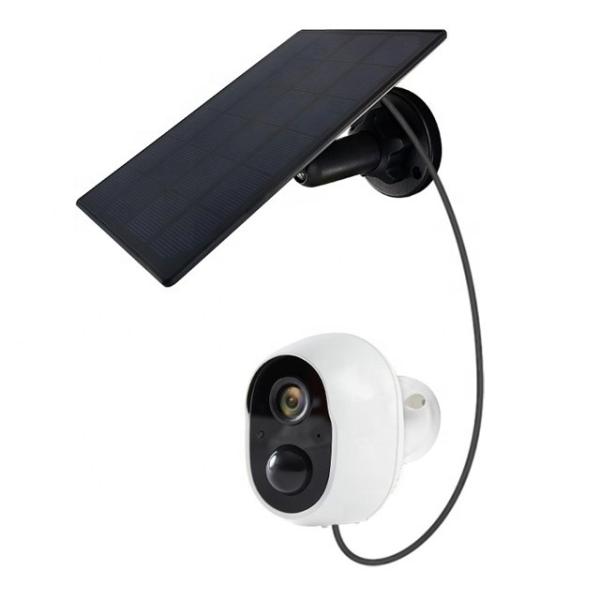 Cheap 2MP PIR Tuya Smart Camera IP66 Solar Security Camera With Motion Sensor for sale
