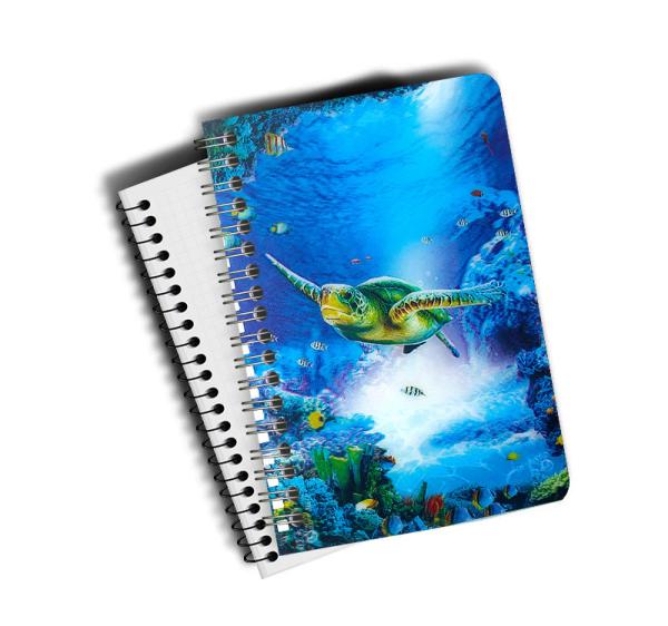 Cheap Eco-friendly PET 3D Lenticular Notebook , Custom Print A5 Exercise Book for sale
