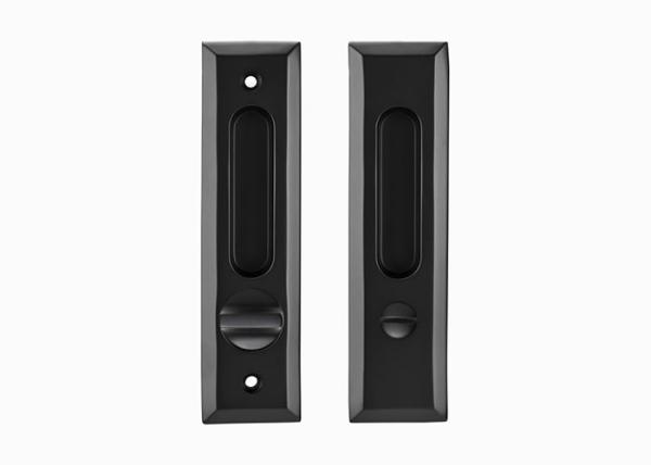 Cheap 42mm 160mm Brass Sliding Door Lock Modern Push Pull Hidden Handle for sale