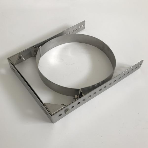Cheap Single Wall Pellet Stove Chimney Pipe Adjustable Bracket 80mm-350mm Diameter for sale