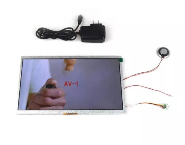 Cheap 7 inch  TFT LCD display module 1024x600 color screen module with PCB and interface for sale