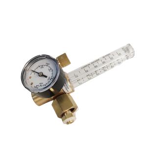 China Voltage Regulation Dual Output Argon Regulator Flowmeter for Gas Pressure Control on sale