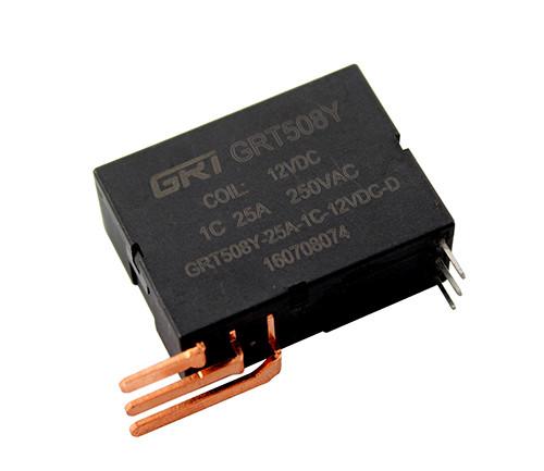 Cheap 25A Contact Switching Single Coil Latching Relay , 1C Contact Form Electromechanical Relay for sale