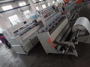 Servo Motors CNC Purifier Filter Making Machine 1050mm Width Knife Pleating Machine