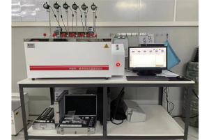 China 6 Stations Factory Outlet Computer Control Plastics HDT & Vicat Softening Temperature  Point Tester on sale