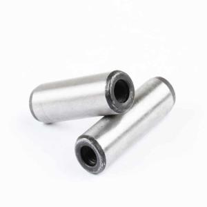 50mm-300mm ISO 8735 Parallel Pins With Internal Thread Hardened Steel