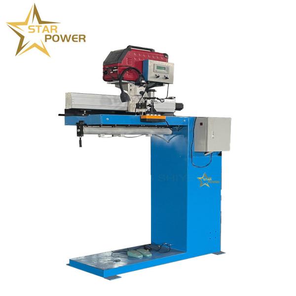 Cheap Adjustable Seam Welding Machine Is Used For Butt Welding Of All Kinds Of Metal Sheet Joints. It Is Widely Used In Machinery Manufacturing, Auto Parts, Steel Structure And Other Fields. for sale