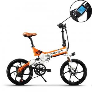 Best Mtb Full Suspension Mountain Electric Bikes Built In Lithium Battery Rich Bit Electric Bicycle wholesale