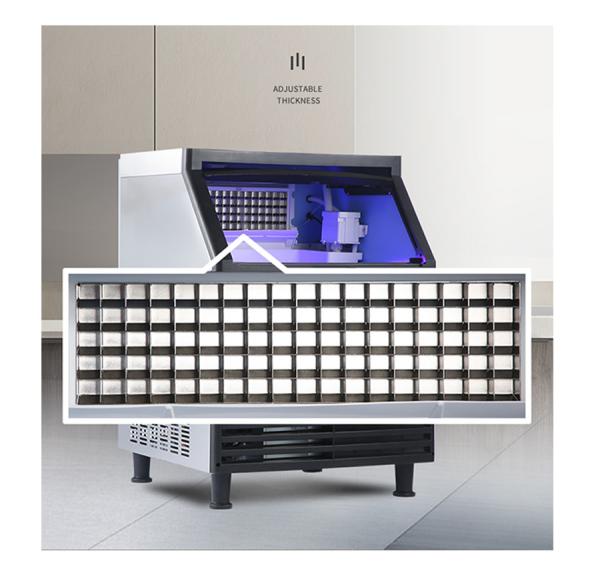 Cheap SK-210P Vertical Ice Cube Machine Small Commercial Bar KTV Fast High Ice Storage for sale