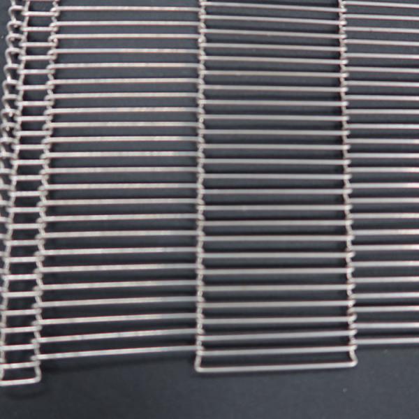 Cheap Ladder Link Wire Mesh Conveyor Belt For Cooking 5mm To 15mm Chain Pitch for sale