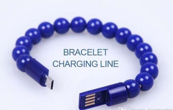 Cheap Buddha Beads Micro USB Charger Cable Data Sync Bracelet Charging Cord for andriod samsung for sale