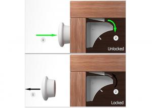 Best Cupboard Drawer Magnetic Child Safety Cabinet Locks Prevent Children From Turning Things Around wholesale