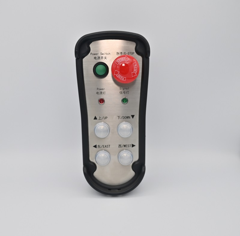 Portable AC220V 500m Push Button Remote Control For Crane Hoist