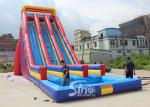 10m High Adults Giant Commercial Inflatable Water Slides Made of 0.55mm pvc