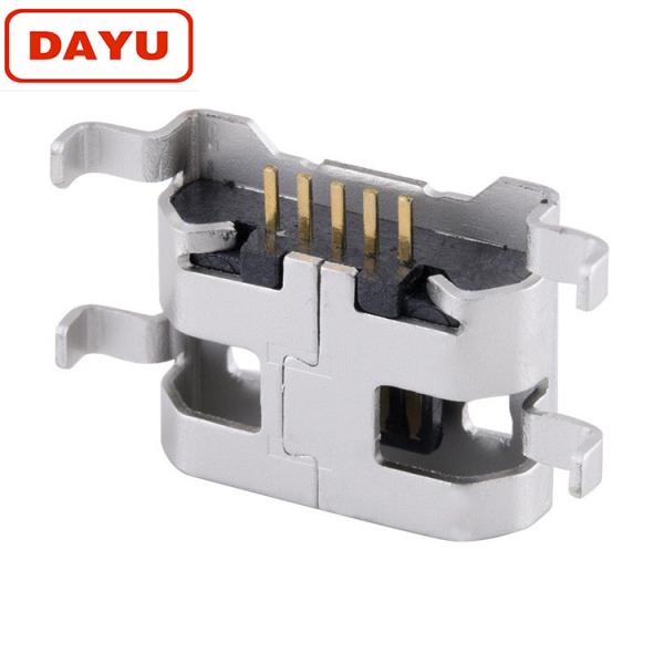 Cheap SMT Crimping Micro USB Female Connector For Circuit Board Mobile for sale